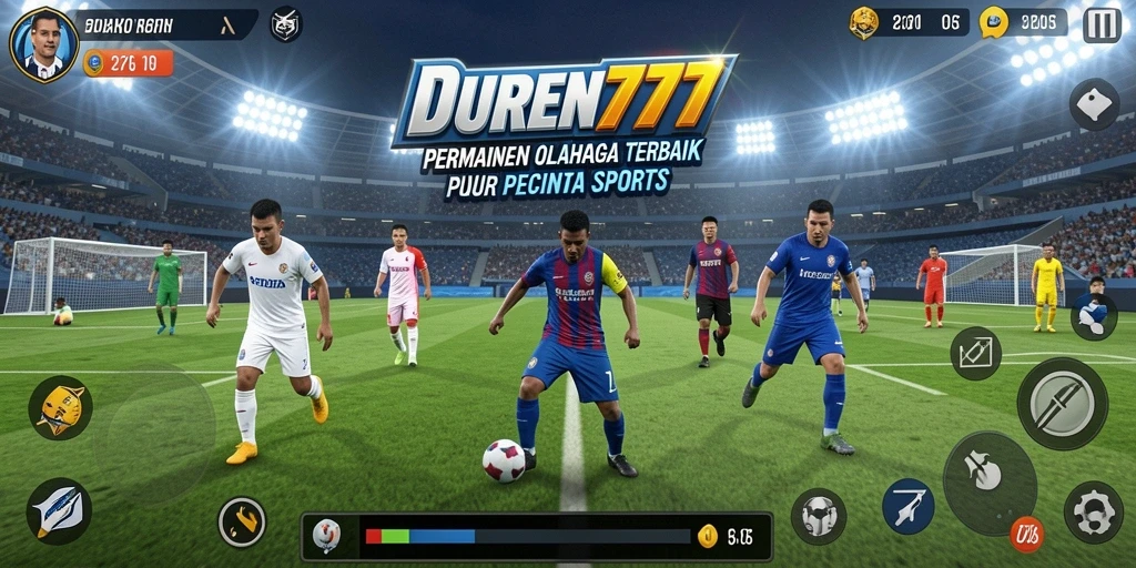 Tampilan gameplay DUREN777 yang menarik dan interaktif.