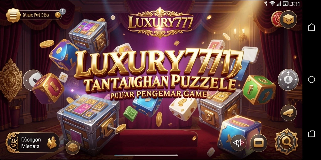 Tampilan gameplay menarik di LUXURY777 dengan berbagai teka-teki.