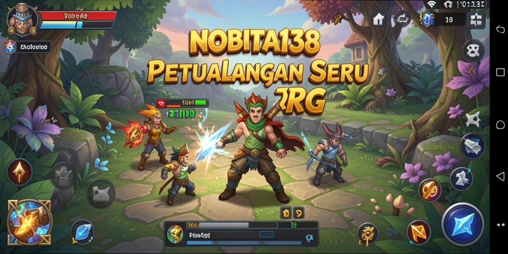 Tangkap momen seru dari gameplay RPG NOBITA138.